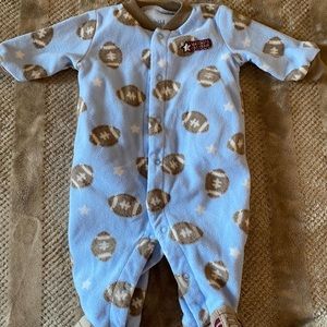 Fleece football footsies